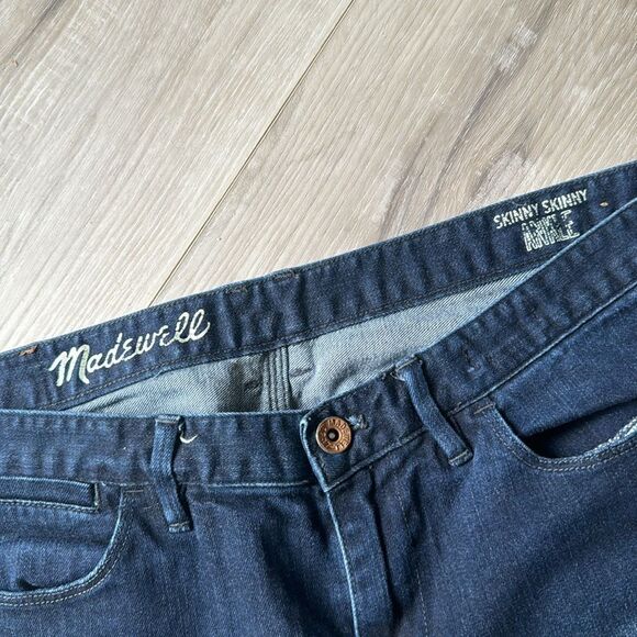 Madewell Skinny Skinny Ankle Jeans Size 32 - Picture 3 of 6